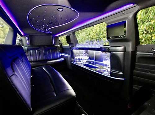 Stretch Limousine Inside