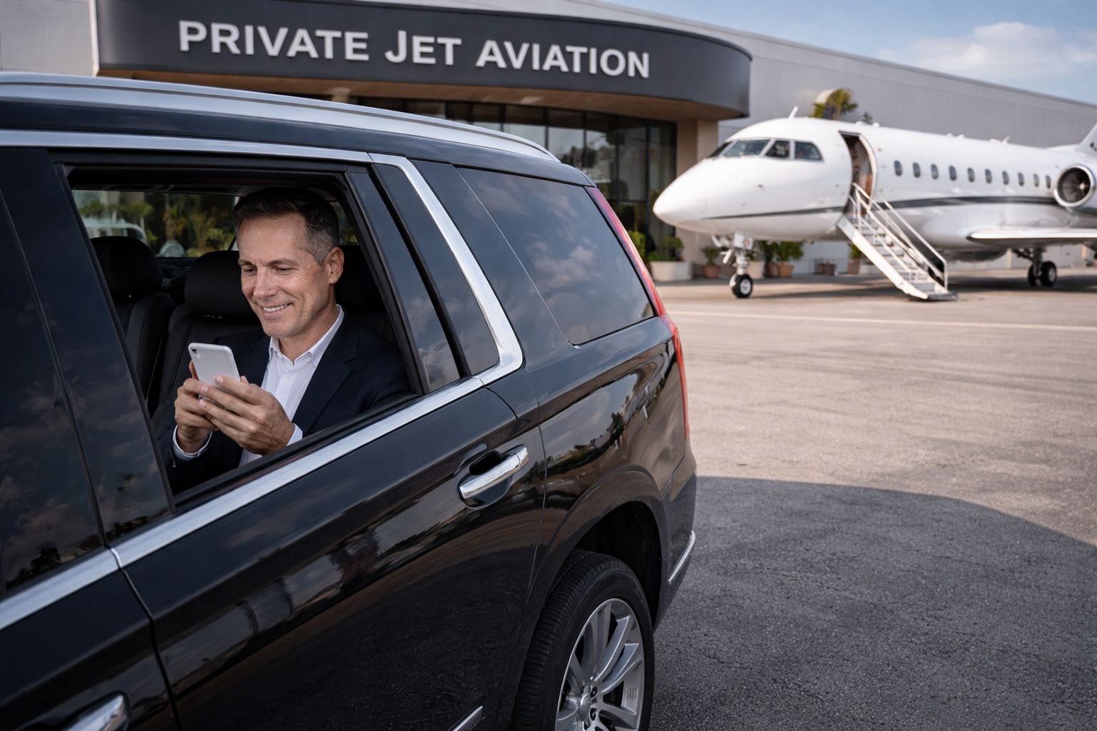 Boston airport SUV car service for comfortable Logan transfers