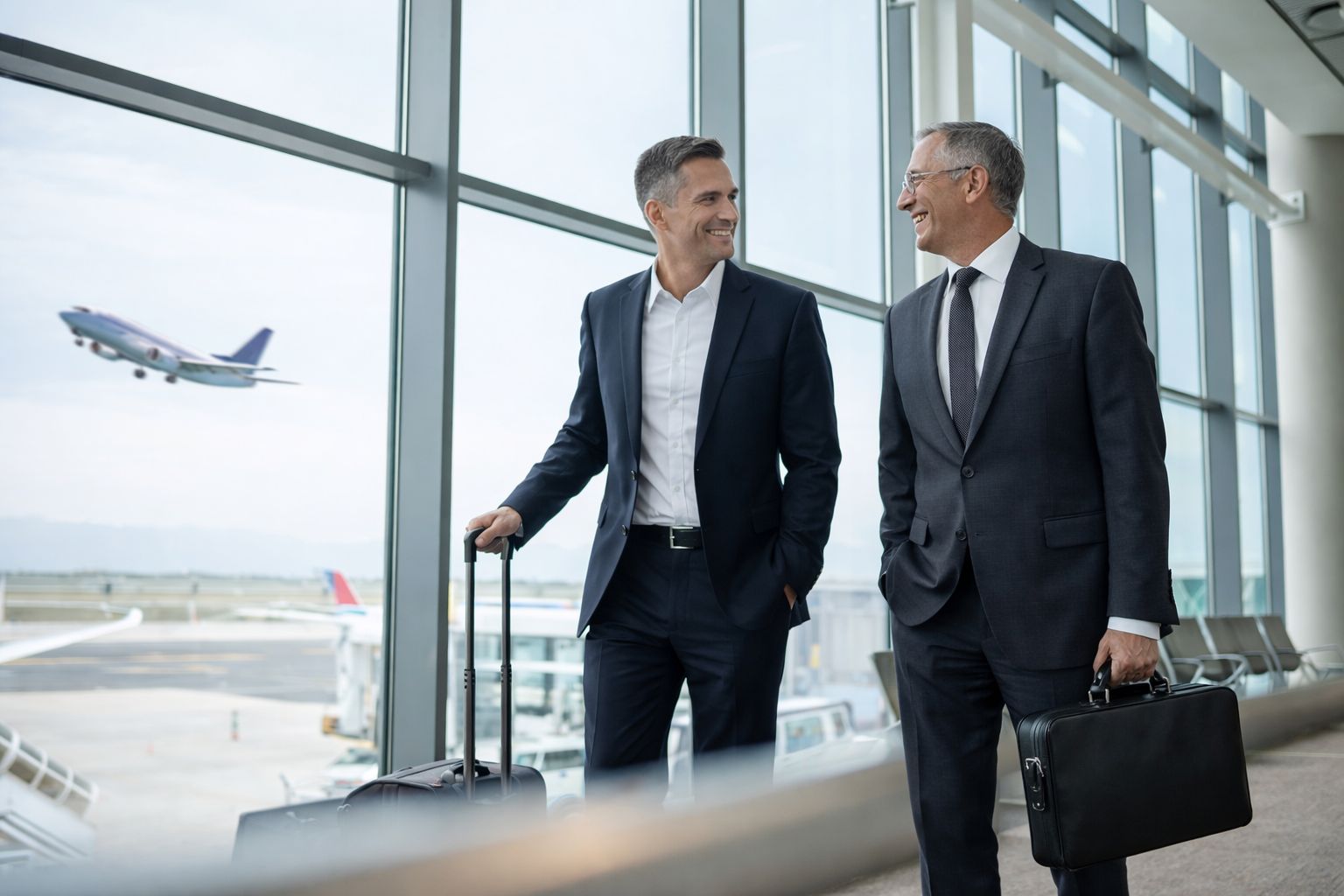 Boston executive airport car service with business traveler riding in luxury vehicle to Logan Airport