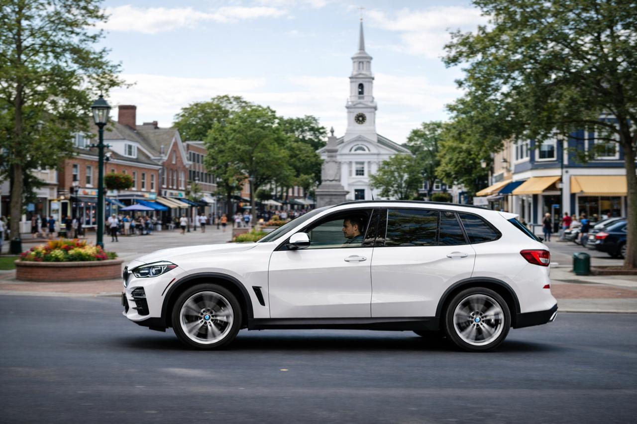 Acton to Boston Logan airport car service luxury SUV
